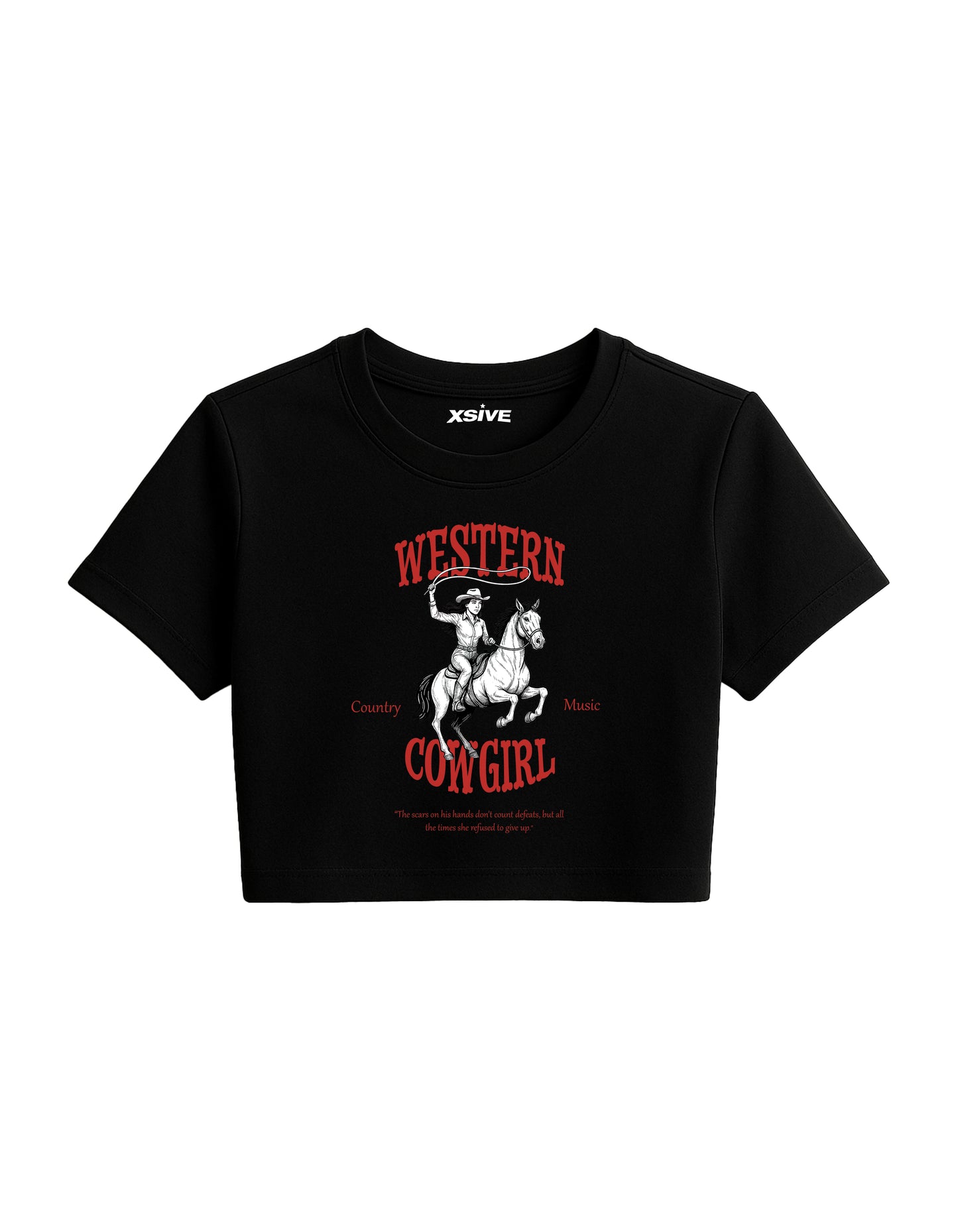 Western Cowgirl Design| Crop Top