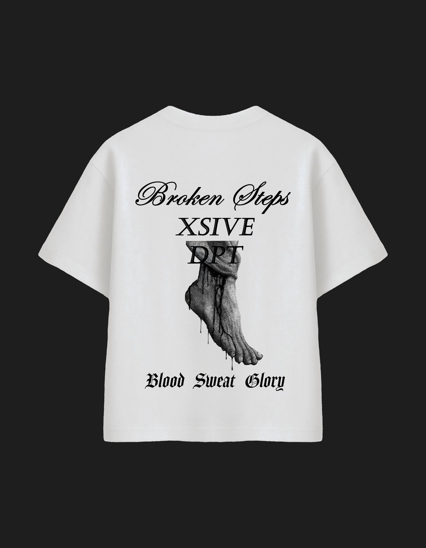 Broken Steps Design|Streetwear T-Shirt