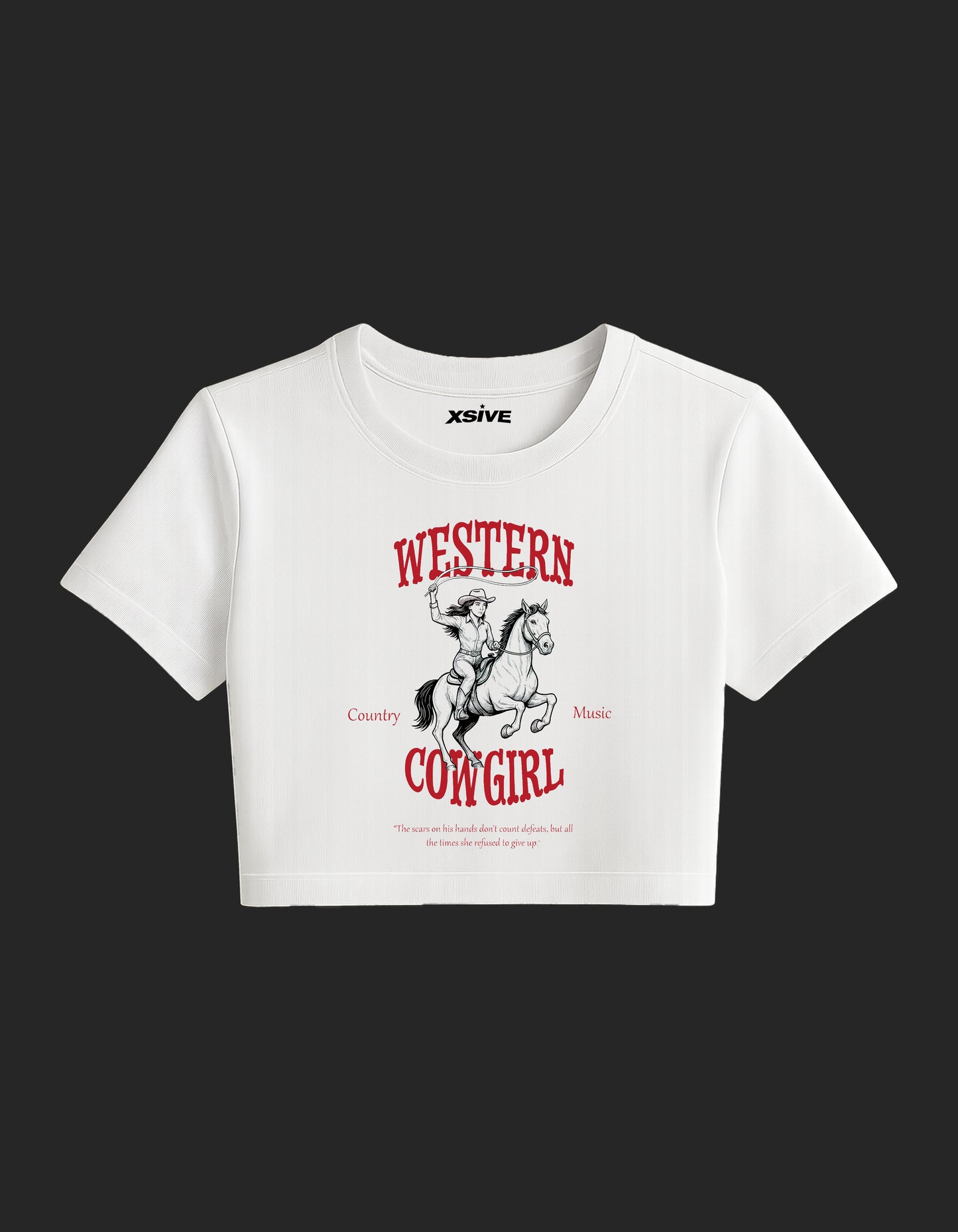 Western Cowgirl Design| Crop Top
